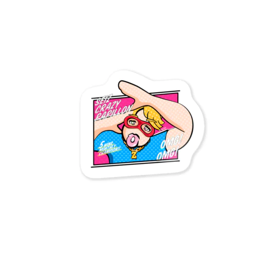 【OMG】ステッカー　 Sticker