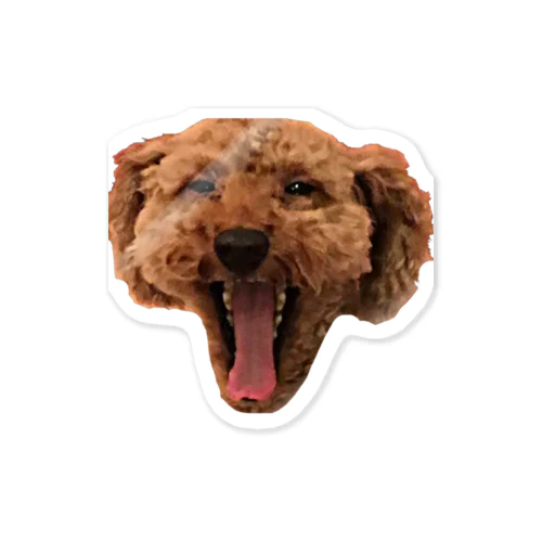 犬のフリをした唐揚げ Sticker