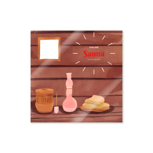 Attaka Sauna Sticker