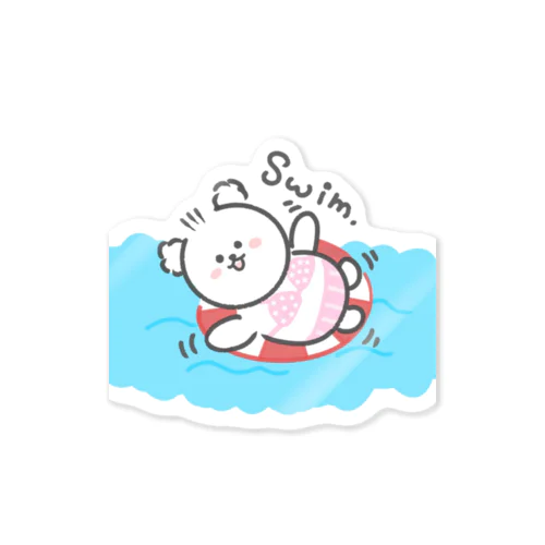 swim？🏊‍♂️ Sticker