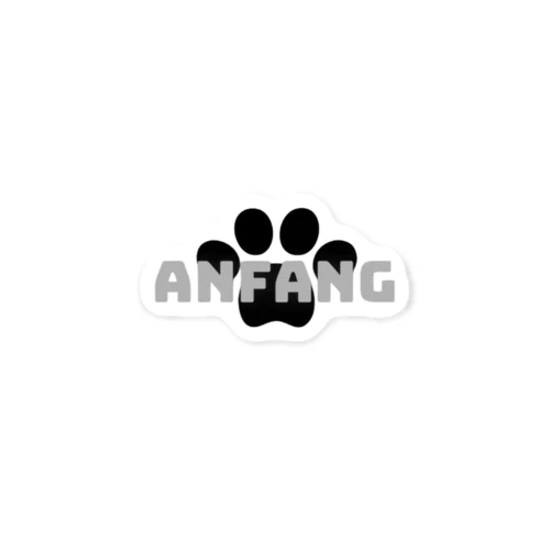 ANFANG Dog stamp series  ステッカー