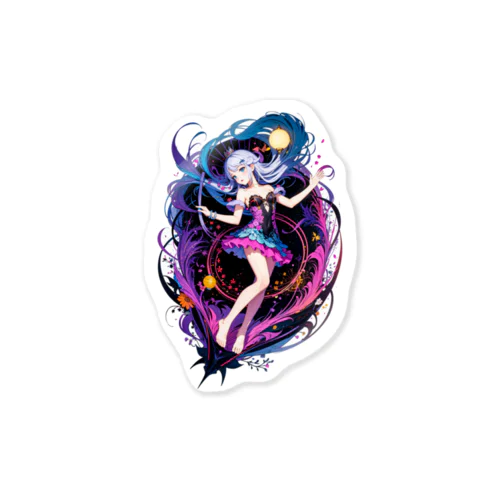 Colorful Princess #1 Sticker