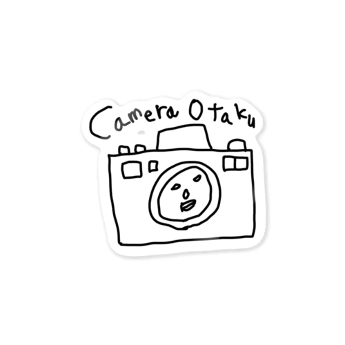 Camera Otaku Sticker