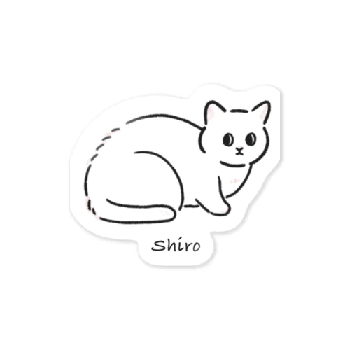 Shiro Sticker