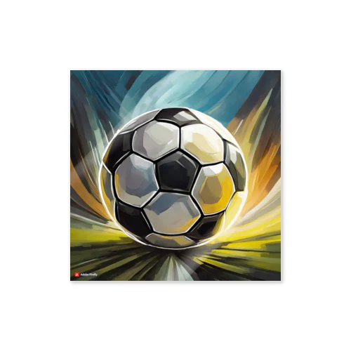 サッカーボール Sticker