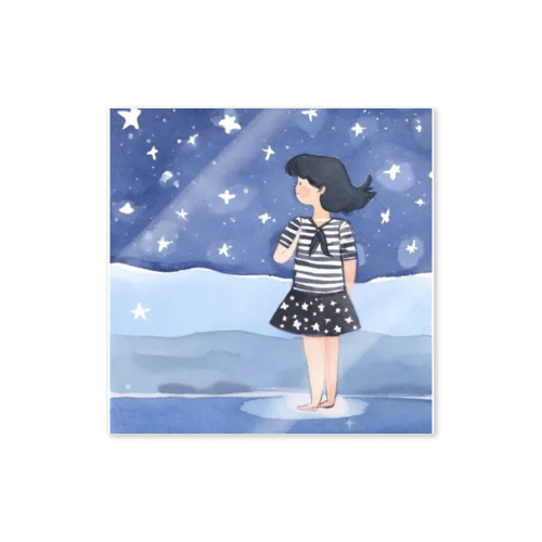 夜空の海 Sticker