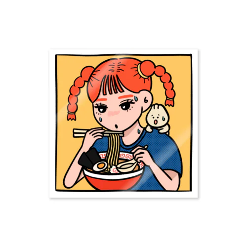 ラーメンガール Sticker