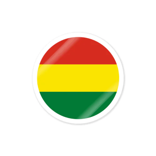 ボリビアの国旗 ステッカー