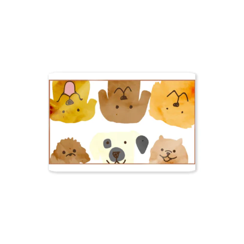 わんこ Sticker