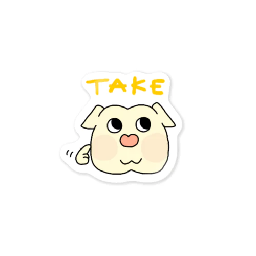 癒し犬たけちゃん Sticker