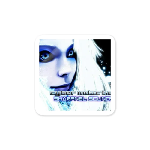 CyberGirl Sticker