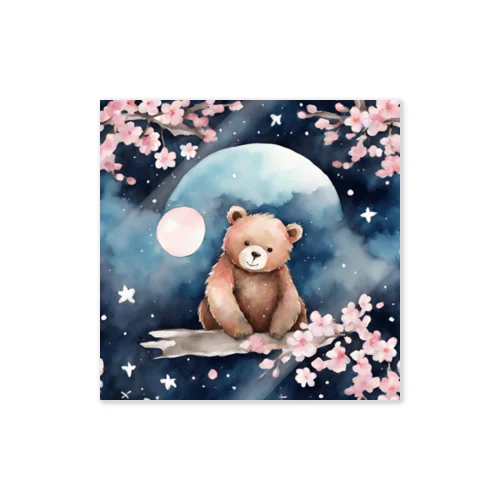 sakura_bear ステッカー