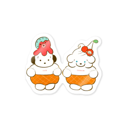 ICE CREAM Sticker