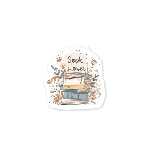 Book Lover Sticker