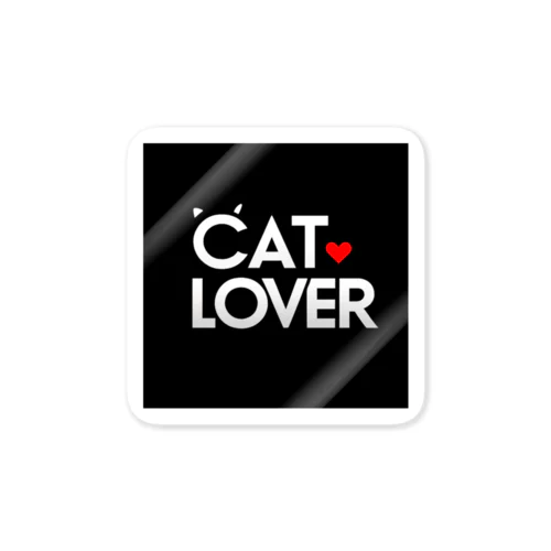 CAT LOVER ステッカー