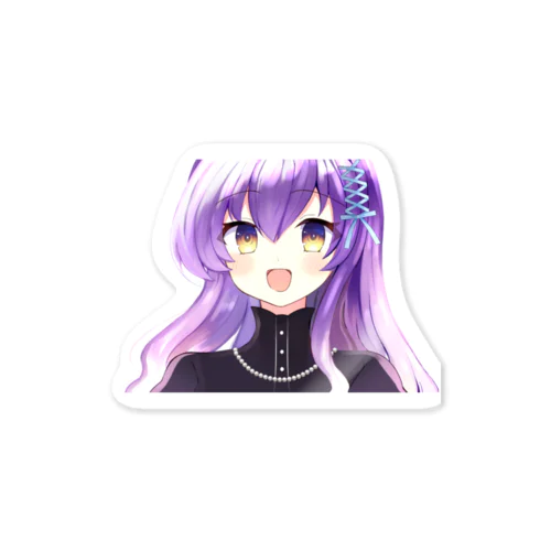 紫の彼女 Sticker