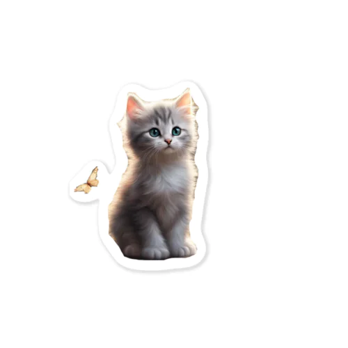 にゃんこ猫 Sticker