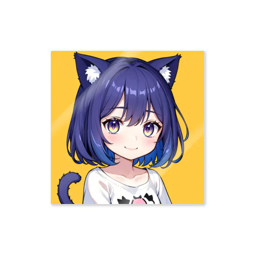 cat girl Sticker