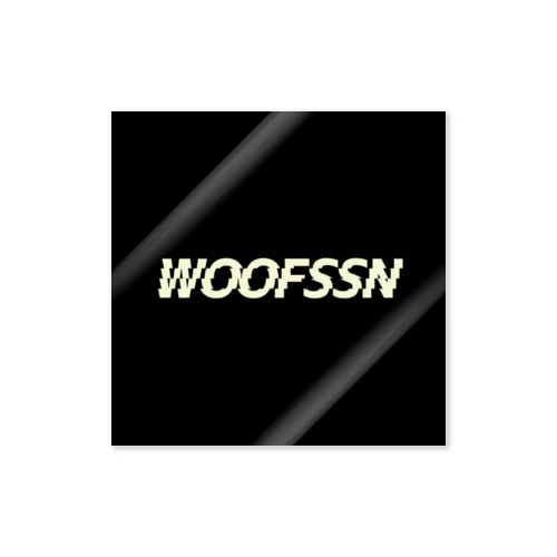 woofssn ロゴ Sticker