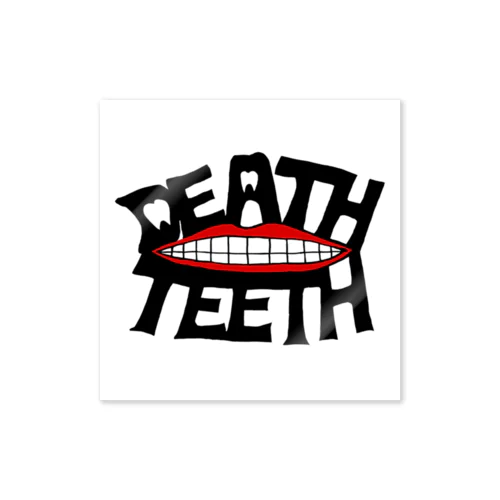 DEATH TEETH Sticker