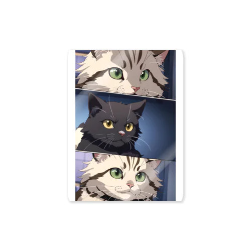 猫 Sticker