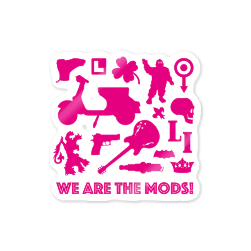 WE ARE THE MODS! Sticker