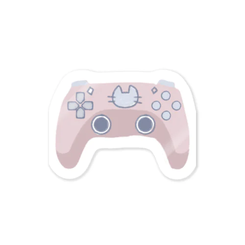 にゃんにゃん猫ゲームコントローラー Sticker