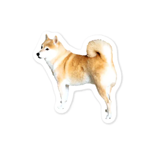 振り向き inu Lv.10 Sticker