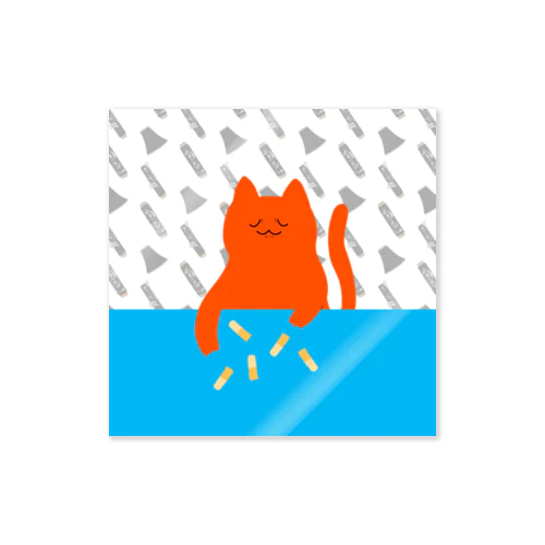 くらりねっとねこちゃんズ：リード無い編 Sticker