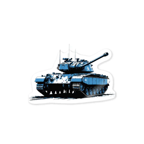 戦車イラスト01 Sticker