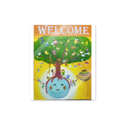 welcome Sticker