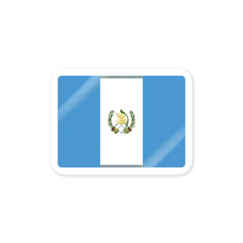 グアテマラの国旗 ステッカー