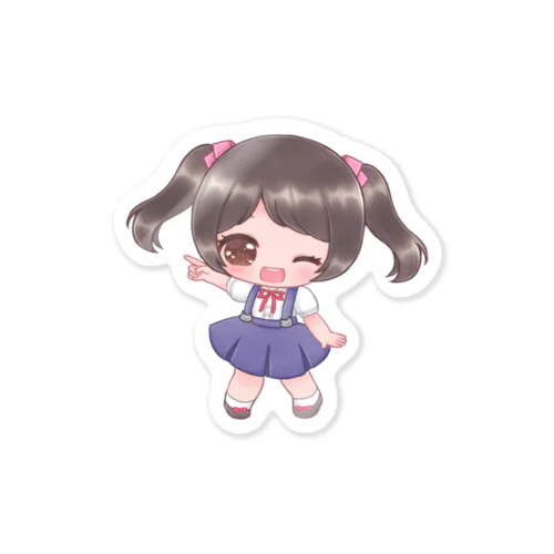 春日エリ💖JSちびちびA Sticker