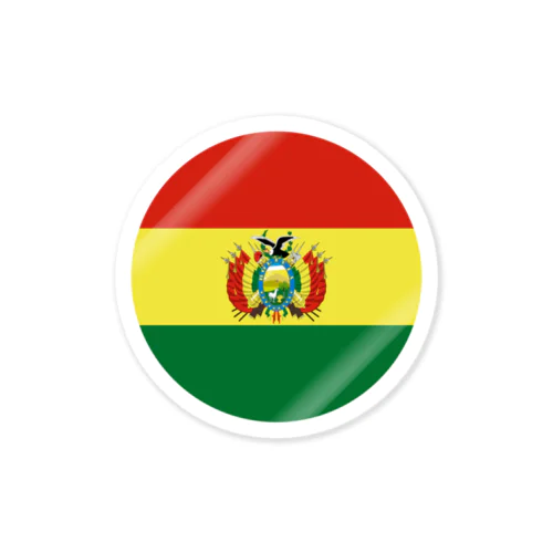 ボリビアの国旗 Sticker
