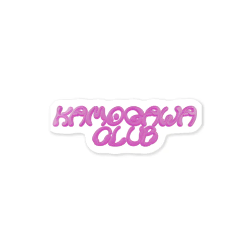 KAMOGAWA CLUB LOGO ステッカー