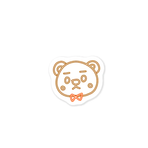 くままくん Sticker