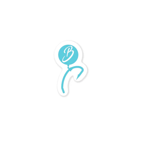 Hook-Logo-Turquoise Sticker