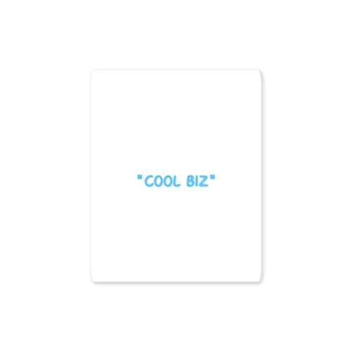 "Cool Biz" Sticker