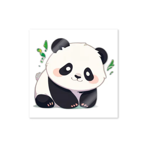 ちびアニマル（パンダ） Sticker