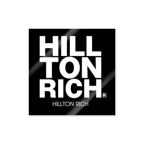 HIRRTON RICH 公式アイテム ステッカー