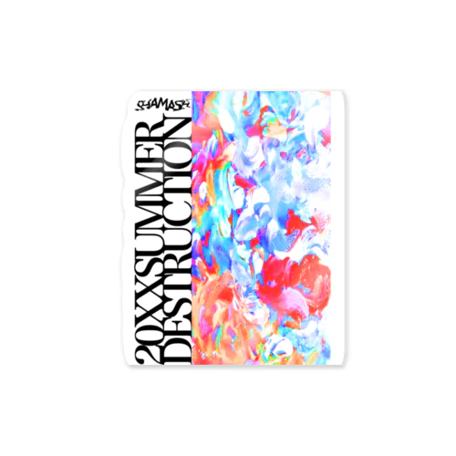 SUMMER DESTRUCTION Sticker