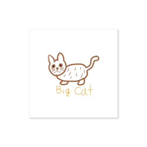 Big Cat ステッカー