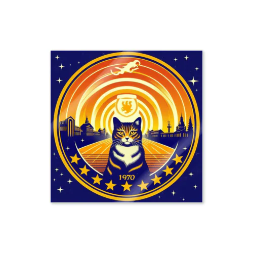 Meow University シリーズ【星】 Sticker