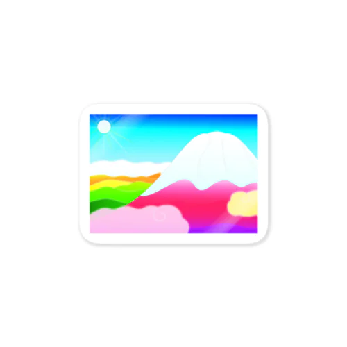 富士山 Sticker