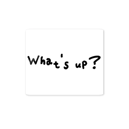 What's up? Sticker