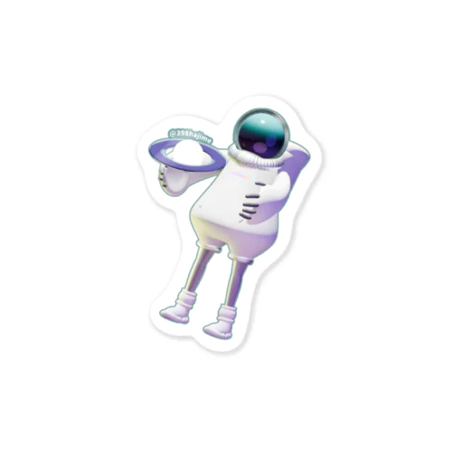 スペーススーツ（背景なし） Sticker