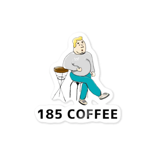 185 COFFEE  Sticker