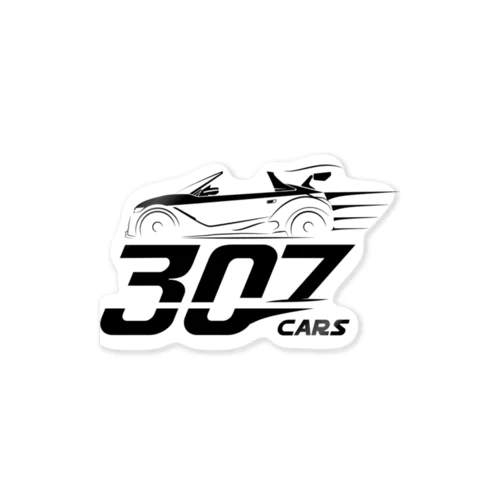 307CARS ステッカー