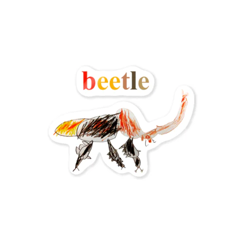 beetle Sticker