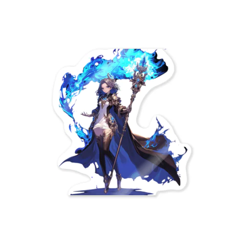 青魔道士　－　blue mage　－ Sticker